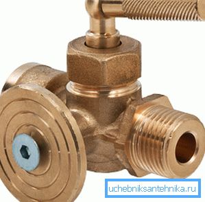 3-way ball valve for pressure gauge has a special platform for the installation of measuring equipment 3-way ball valve for pressure gauge has a special platform for the installation of measuring equipment