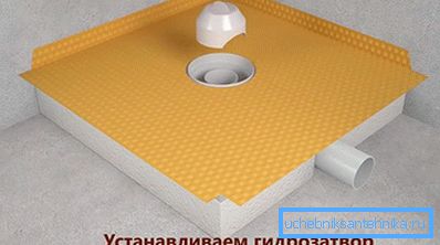 Install the water seal Install the water seal
