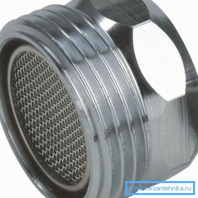 External thread aerator External thread aerator