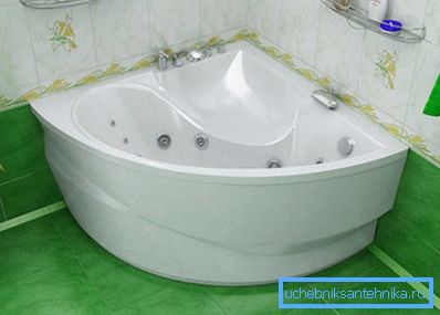 Acrylic Corner Pan