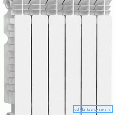 Aluminum radiators for heating 500 to 100 - for autonomous heating systems with a section width of 100 mm Aluminum radiators for heating 500 to 100 - for autonomous heating systems with a section width of 100 mm
