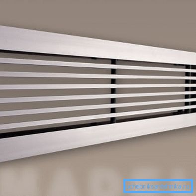 Aluminum slotted air grids Aluminum slotted air grids