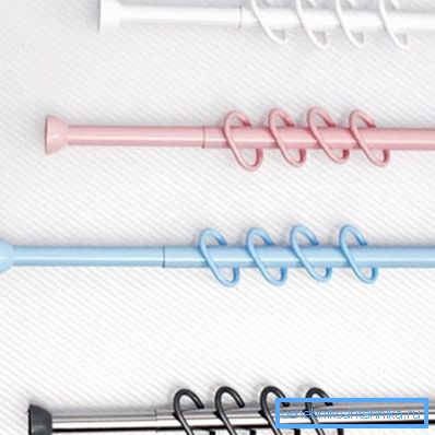 Aluminum rods of different colors Aluminum rods of different colors