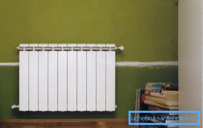 Aluminum radiator. Aluminum radiator.