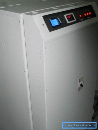 Anode heating boiler with built-in software control for precise adjustment and control of the temperature maintenance process Anode heating boiler with built-in software control for precise adjustment and control of the temperature maintenance process