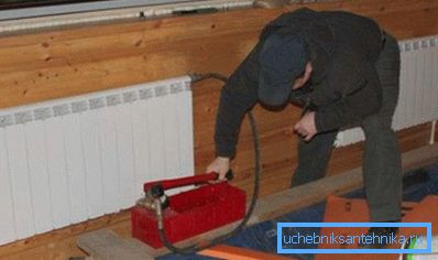 The device can be connected through a faucet Mayevsky to the radiator. The device can be connected through a faucet Mayevsky to the radiator.