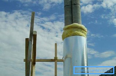 Asbestos cement chimney. Asbestos cement chimney.