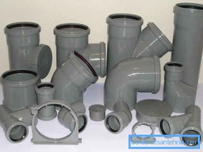 The range of knees, transitions and fork of PVC The range of knees, transitions and fork of PVC