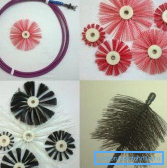 Assortment of brushes and brush