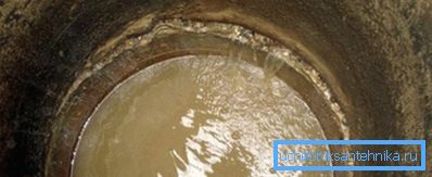 Accidents and depressurization of the casing leads to the ingress of dirt into the water intake. Accidents and depressurization of the casing leads to the ingress of dirt into the water intake.