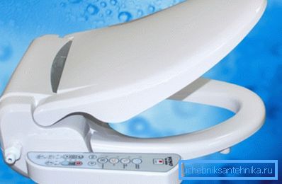 Automatic multipurpose cover-bidet. Automatic multipurpose cover-bidet.