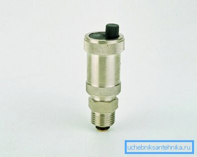 Automatic air valve Mayevsky Automatic air valve Mayevsky