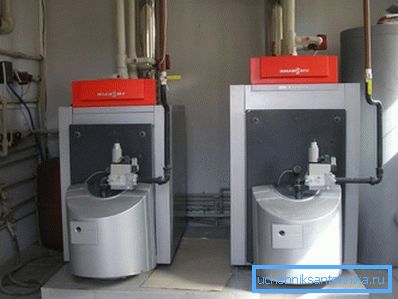 Autonomous heating boilers for diesel fuel.