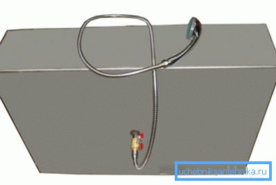 Tank from stainless steel with TENG with a capacity of 110 l Tank from stainless steel with TENG with a capacity of 110 l