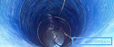 Seamless PVC well Seamless PVC well
