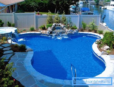 Concrete pool Concrete pool