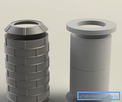 Concrete and polymer-sand well Concrete and polymer-sand well