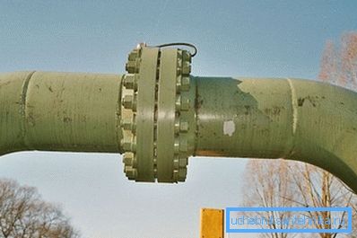 Threaded connection of steel pipes with flanges Threaded connection of steel pipes with flanges