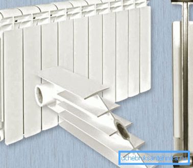 Bimetallic sectional section Bimetallic sectional section