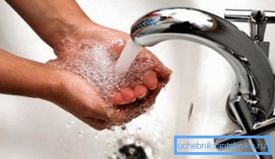 Thanks to the boiler, it is possible not only to heat the room, but also to heat water for domestic needs.
