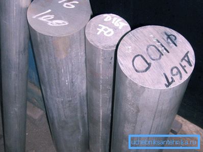 Ingots alloys D16 and D16t. Ingots alloys D16 and D16t.