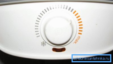 The boiler allows you to set the outlet temperature with high accuracy.