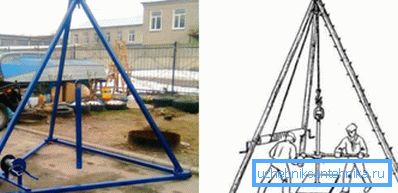 Drill in the form of a tripod. Drill in the form of a tripod.