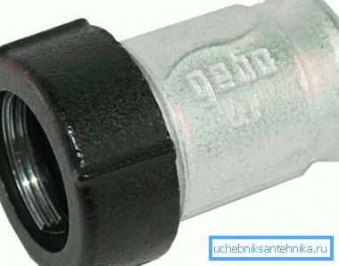 Keyless fitting. Keyless fitting.