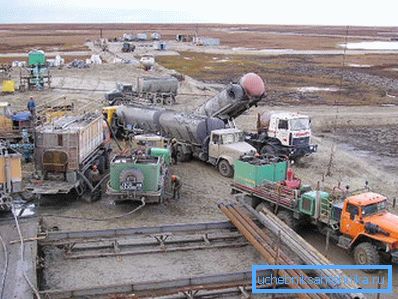 Most often, however, it is precisely oil and gas industry wells that have to be cemented. well cementing