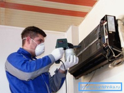 Filter cleaning. Filter cleaning.