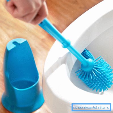 Toilet brush cleaning Toilet brush cleaning