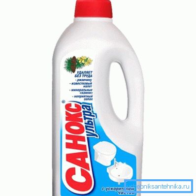Cleaner SANOKS for plumbing Cleaner SANOKS for plumbing