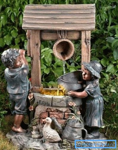 The wonderful sculptures of your garden will make the well even more beautiful. The wonderful sculptures of your garden will make the well even more beautiful.