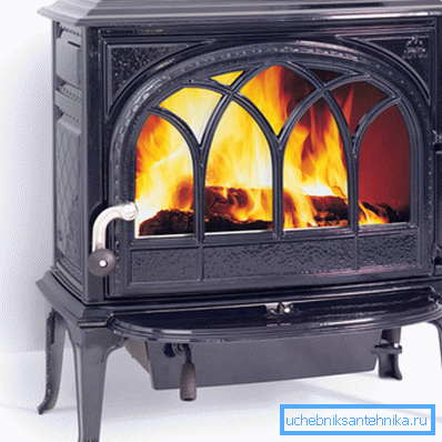 Cast iron units are aesthetic and effective.