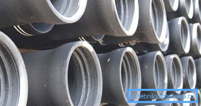 Cast iron pipes Cast iron pipes
