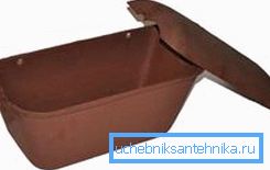 Cast iron sample drain tank