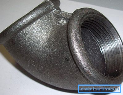 Cast iron corner. Cast iron corner.