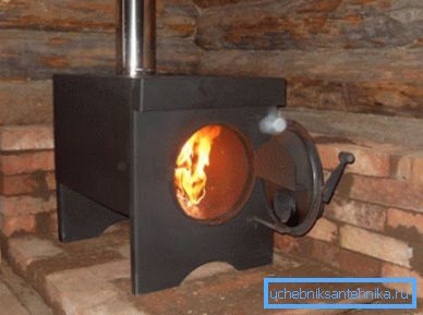 Country boiler room. A photo