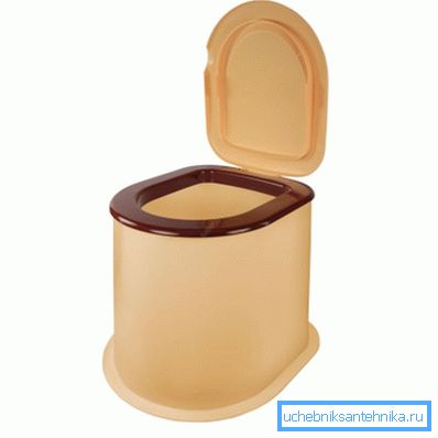 Country plastic toilet