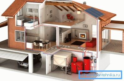 Even autonomous heating systems involve the removal of the boiler in the utility room. Even autonomous heating systems involve the removal of the boiler in the utility room.