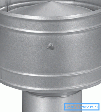 Deflector for vent pipe Deflector for vent pipe