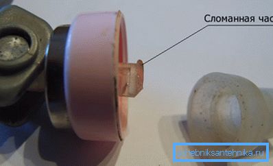 Deformation of the clamping part Deformation of the clamping part