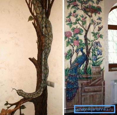 Decor heating pipes staining