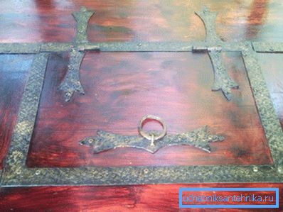 Decorative canopies and handle Decorative canopies and handle