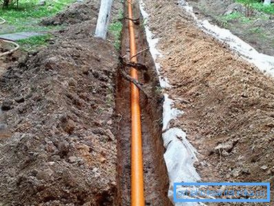Dismantling the external sewer is quite time-consuming.
