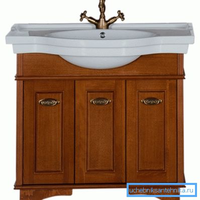 Wooden antique cabinet