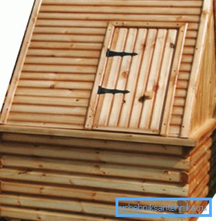 Wooden house will be a great well decoration Wooden house will be a great well decoration