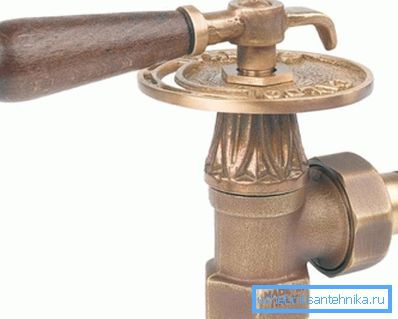 Designer valve for high-end radiator.