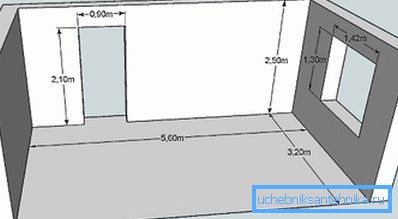 First you need to calculate the area and volume of the room First you need to calculate the area and volume of the room