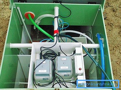 For the operation of the septic tank compressors need electricity For the operation of the septic tank compressors need electricity